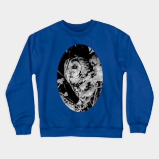 Peeping Tawny Owl Crewneck Sweatshirt